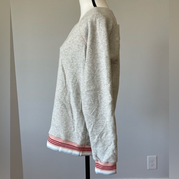 Marine Layer NWT size XL Jenny  sweatshirt cozy neutral loungewear casual New - Picture 3 of 12